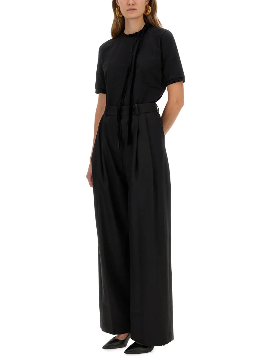 T-Shirt With Ribbon And Bow sold by Wanan Luxury product image thumbnail 2