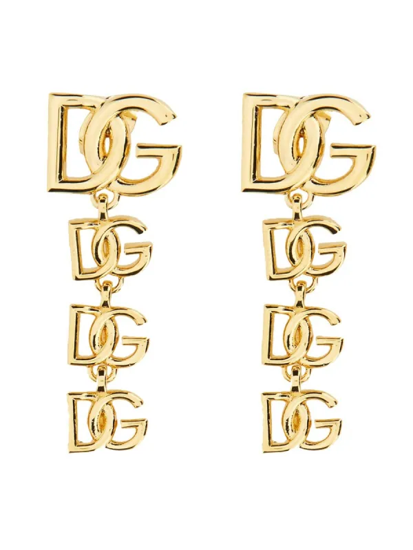 Dg Logo Long Earrings sold by Wanan Luxury