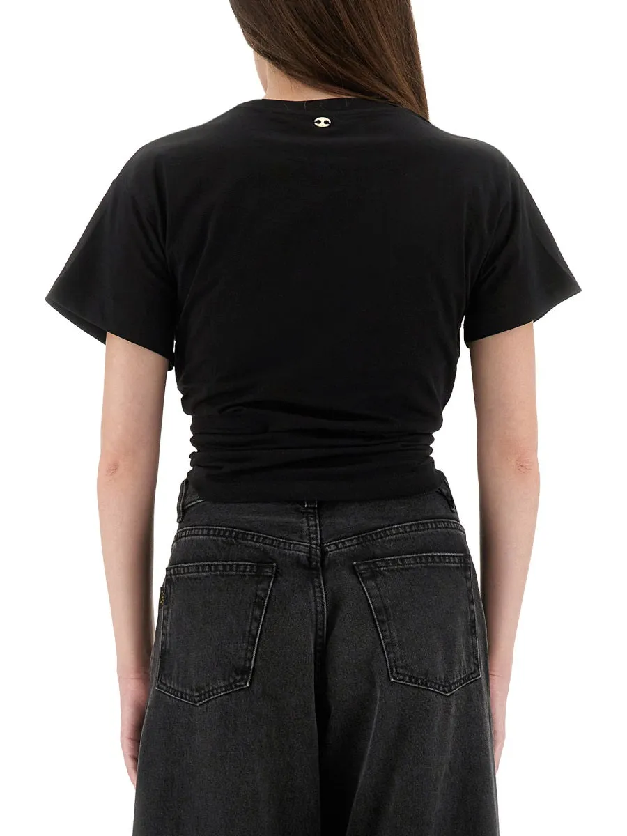 Cropped T-Shirt sold by Wanan Luxury product image thumbnail 4