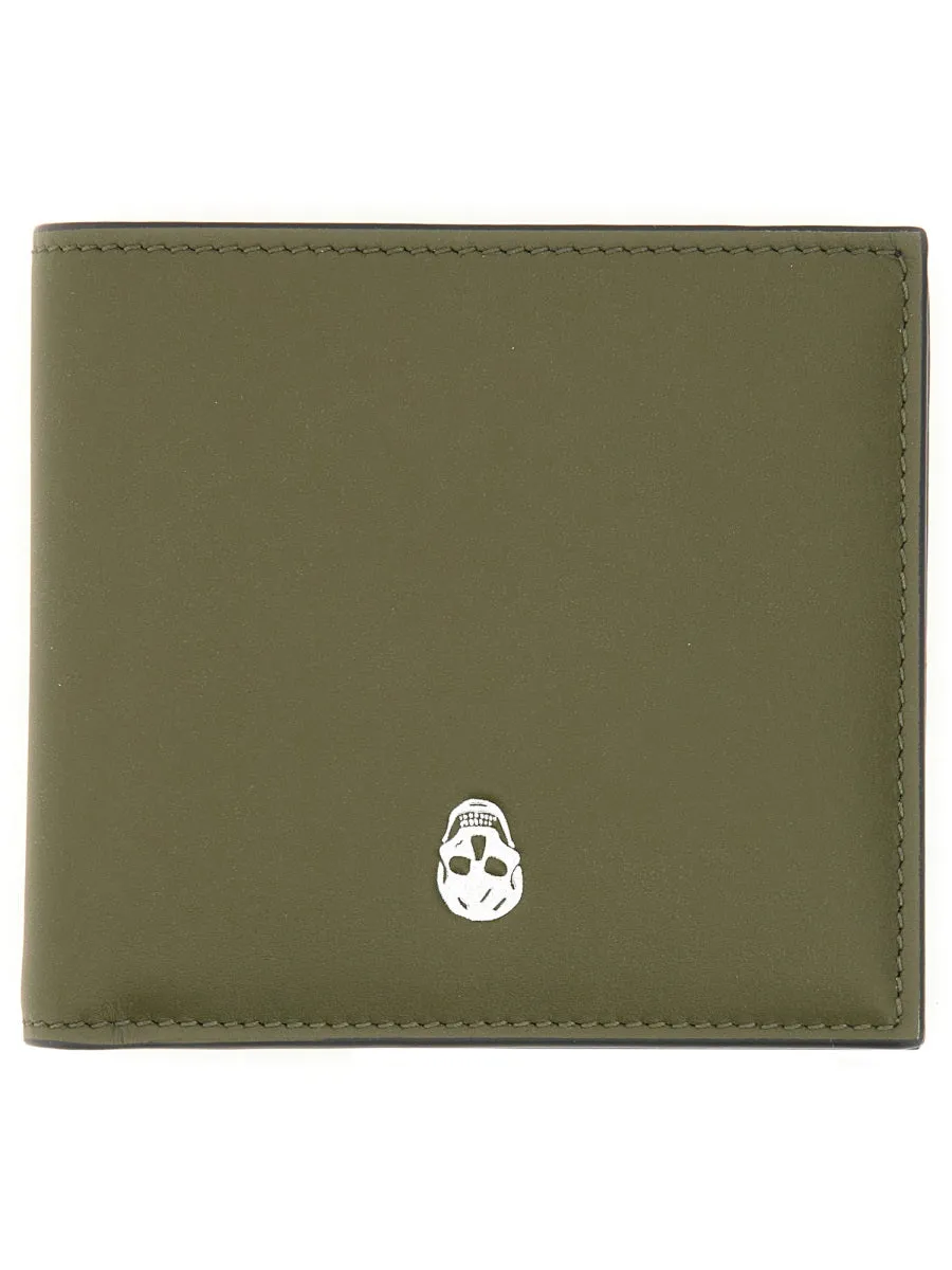 Bifold Wallet "The Skull" sold by Wanan Luxury