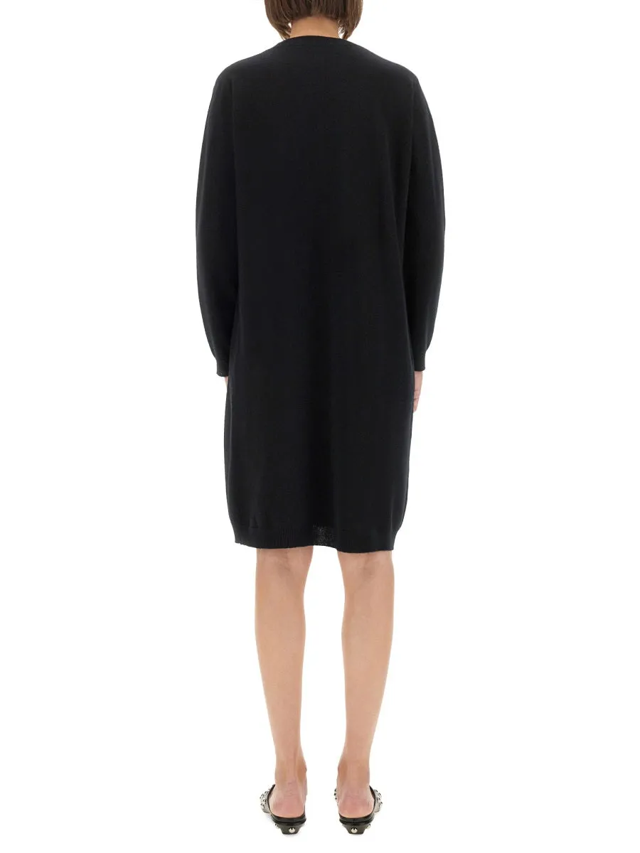 Knit Dress With Brooch sold by Wanan Luxury product image thumbnail 3