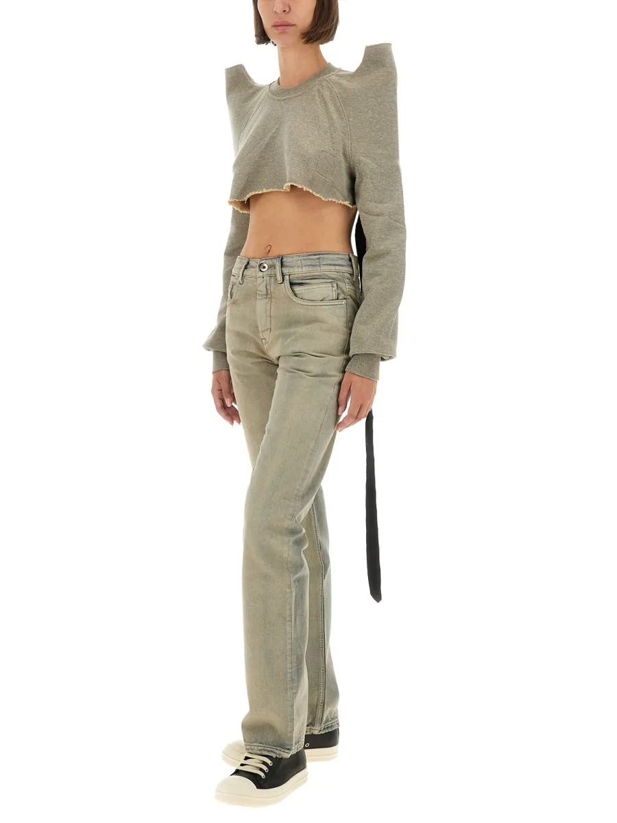 "Cropped Tecsweat" Sweatshirt sold by Wanan Luxury product image thumbnail 2