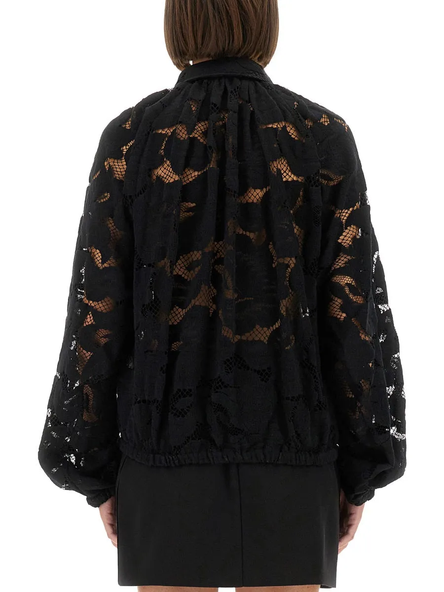 Lace Balloon Blouse sold by Wanan Luxury product image thumbnail 3