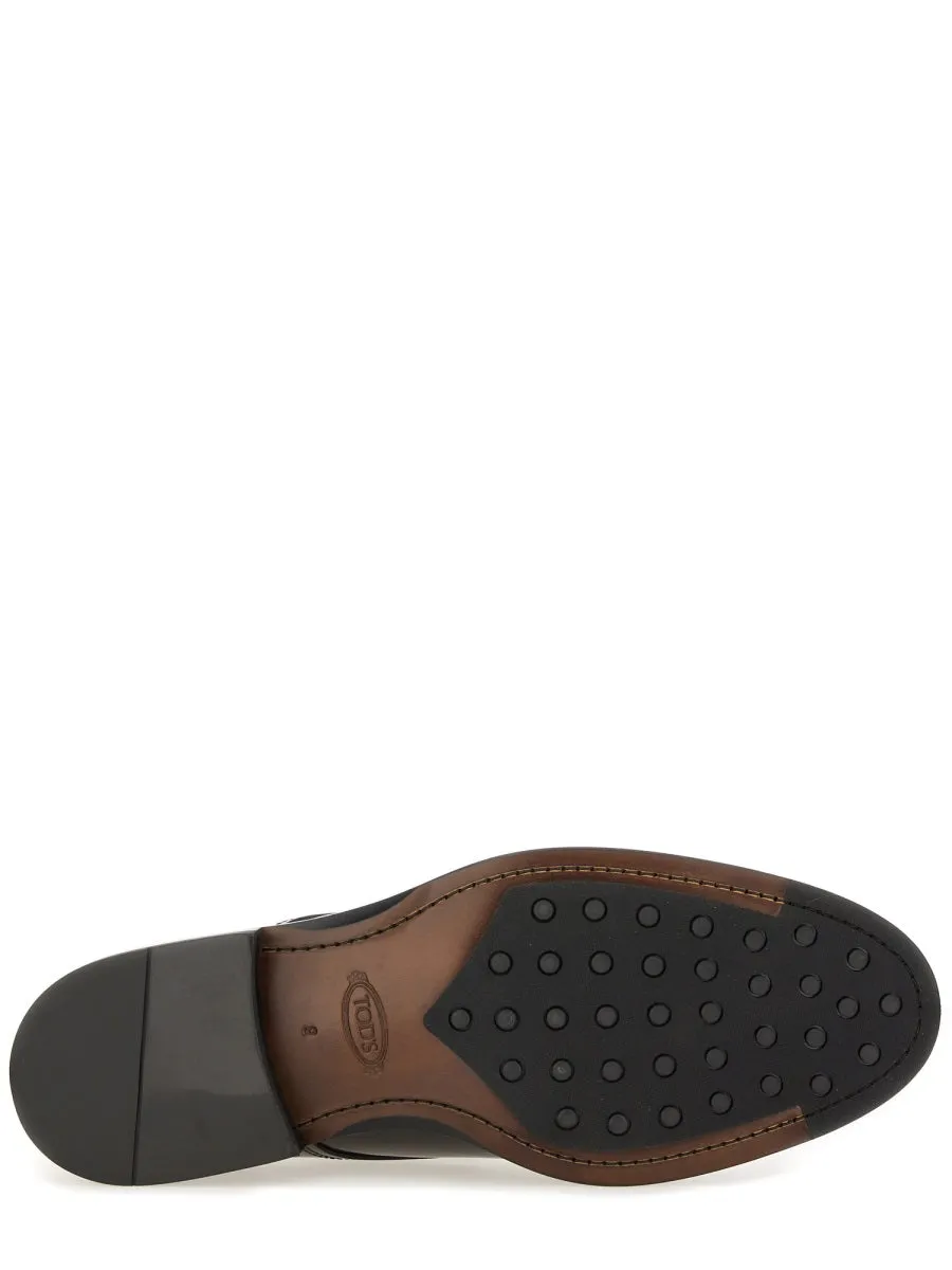 Leather Lace-Up Derby Shoe sold by Wanan Luxury product image thumbnail 5