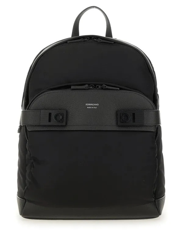 Backpack With Buckles "Hooks" sold by Wanan Luxury