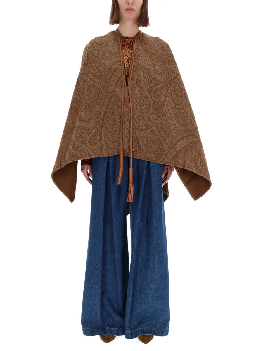 Wool And Cashmere Cape sold by Wanan Luxury