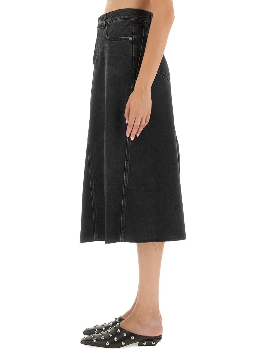 "Stacy" Midi Skirt sold by Wanan Luxury product image thumbnail 4