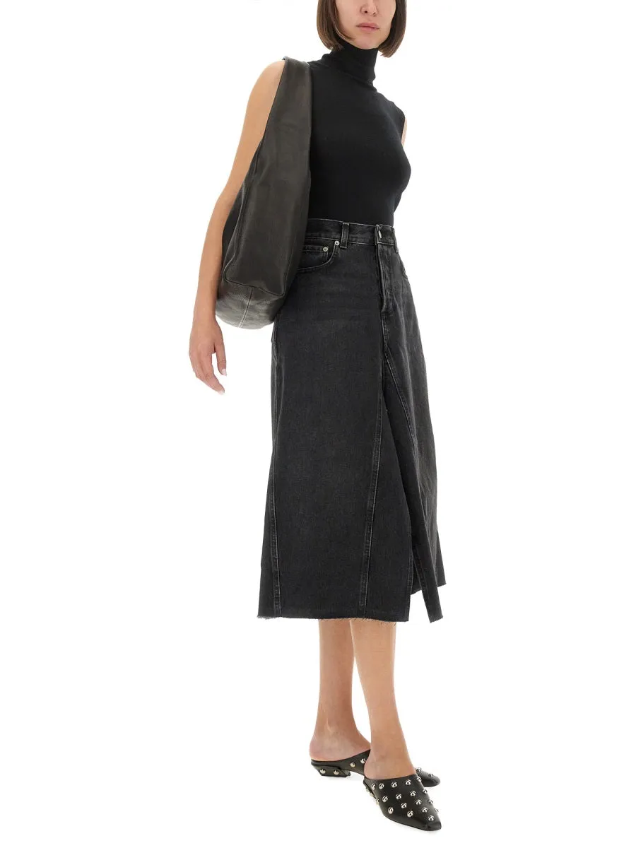 "Stacy" Midi Skirt sold by Wanan Luxury product image thumbnail 2