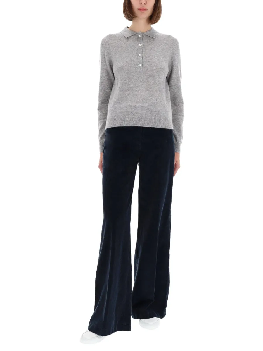 Cashmere Polo Shirt sold by Wanan Luxury product image thumbnail 2