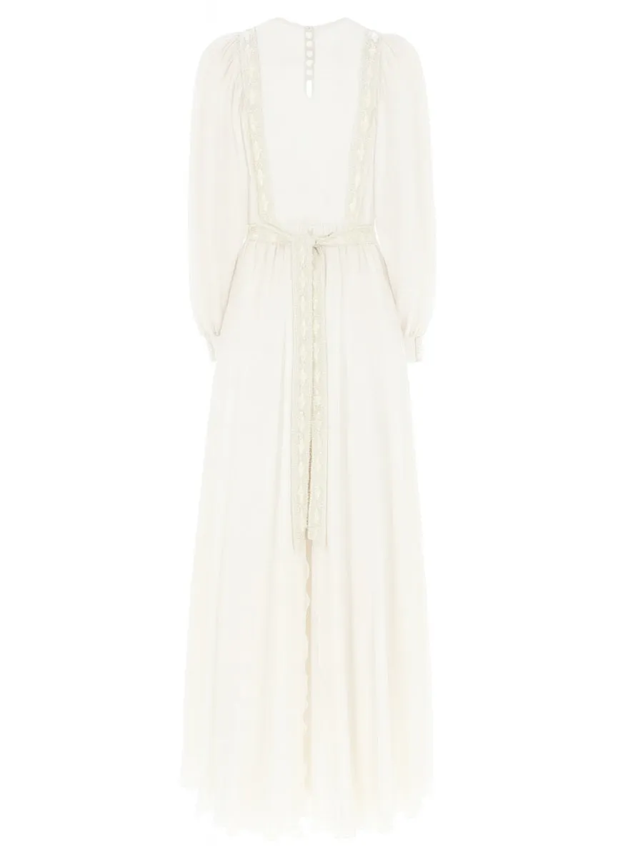 Silk Long Dress sold by Wanan Luxury product image thumbnail 3