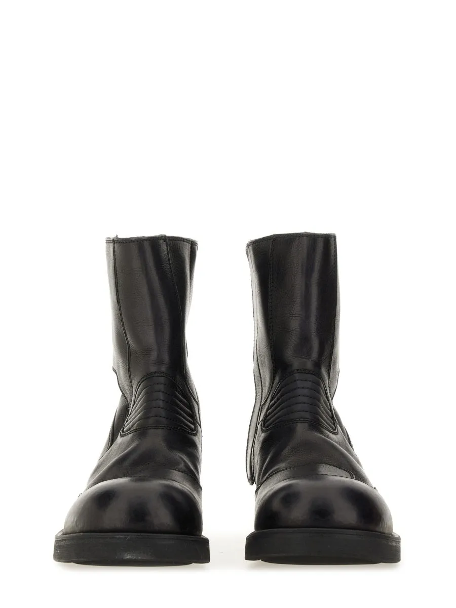 Leather Biker Boot sold by Wanan Luxury product image thumbnail 4