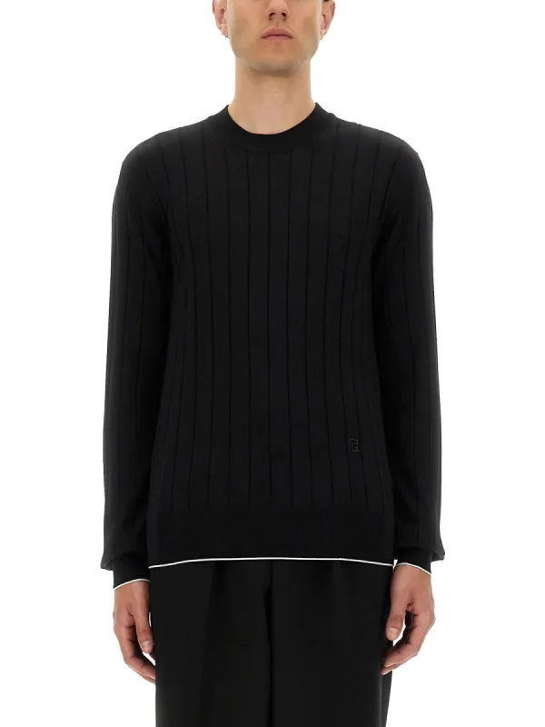 Silk And Cotton Knit made by Balmain
