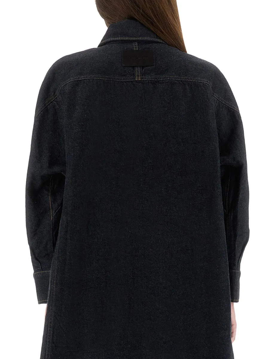 Denim Shirt With Embroidery sold by Wanan Luxury product image thumbnail 3