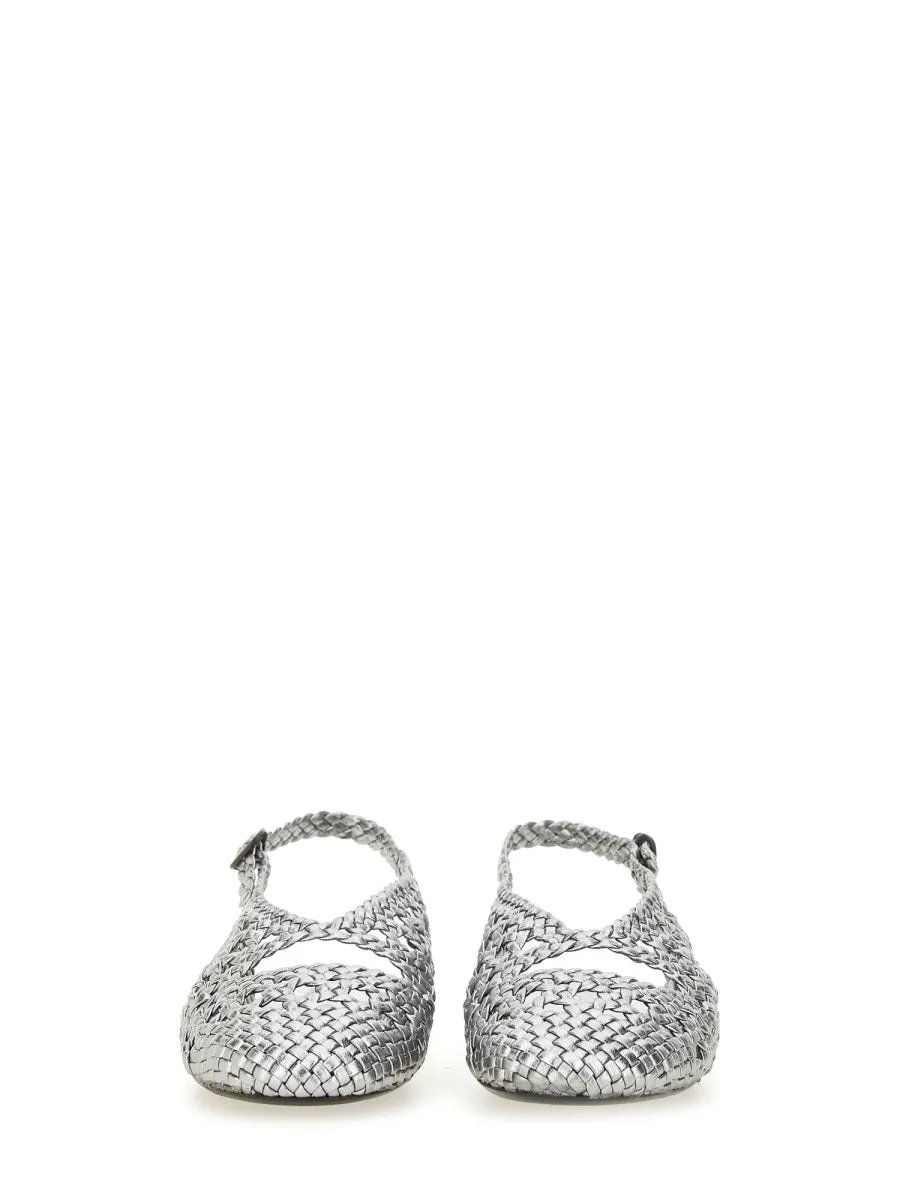 Slingback Sandal "Empuria Metallic" sold by Wanan Luxury product image thumbnail 4