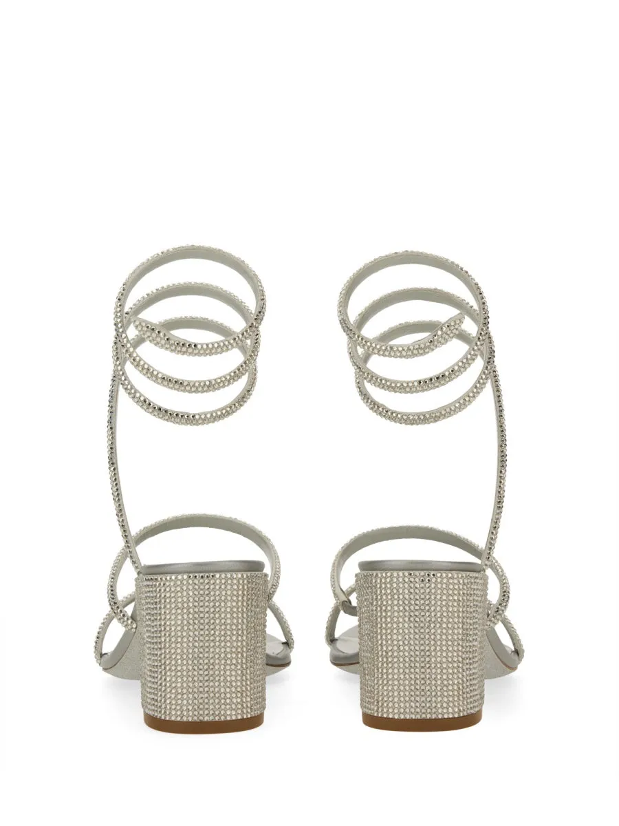 "Cleo" Sandal With Crystals sold by Wanan Luxury product image thumbnail 3