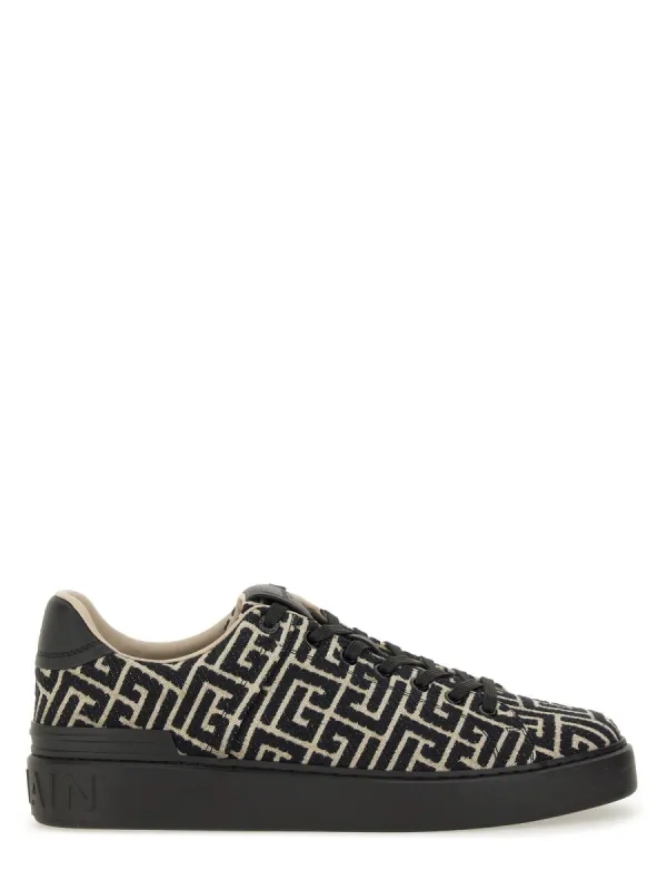 Jacquard "B-Court" Sneakers sold by Wanan Luxury