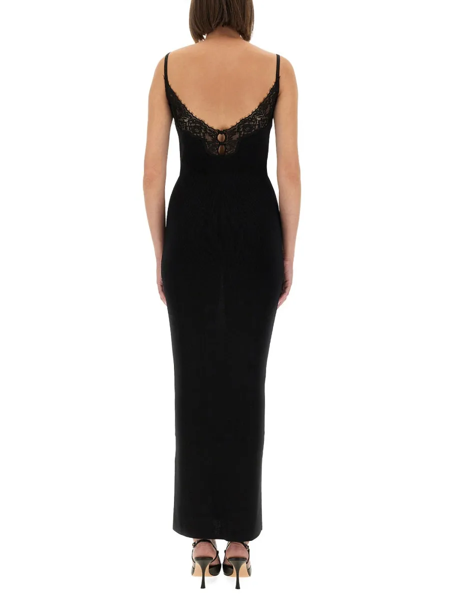 Long Knit Dress sold by Wanan Luxury product image thumbnail 3