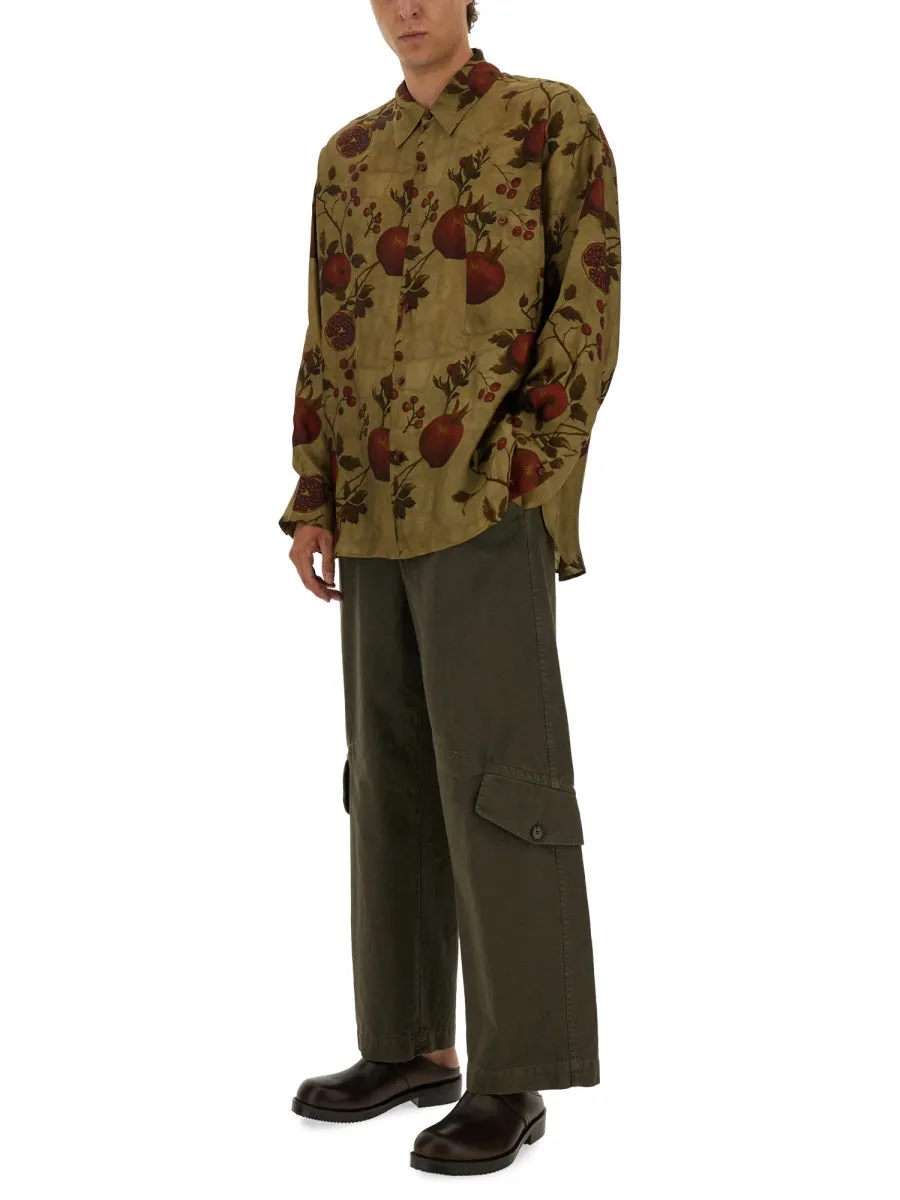 Pomegranate Print Shirt sold by Wanan Luxury product image thumbnail 2