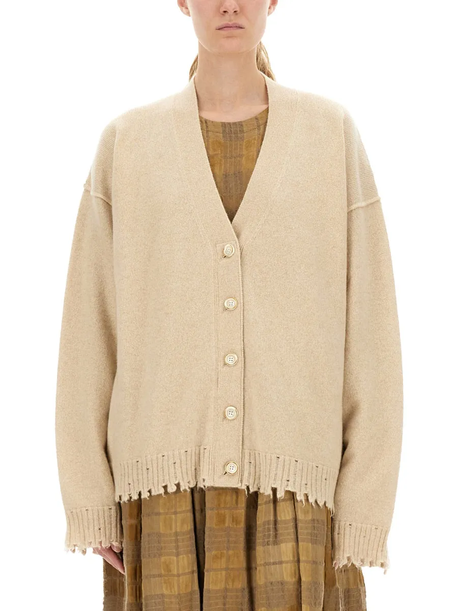 Cashmere Cardigan With Buttons sold by Wanan Luxury