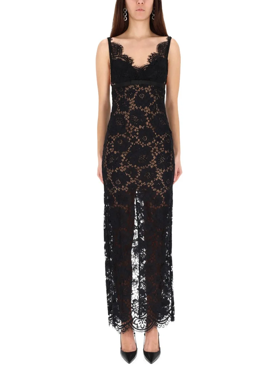 Long Lace Dress sold by Wanan Luxury