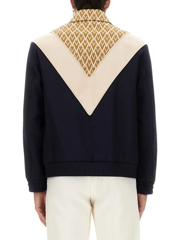 Wool Bomber Jacket With Print Toute La V sold by Wanan Luxury