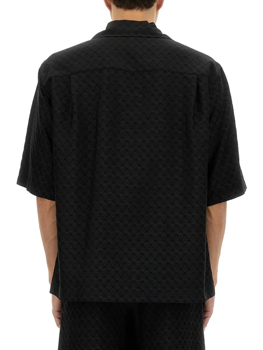 "Skull" Pattern Shirt sold by Wanan Luxury product image thumbnail 3