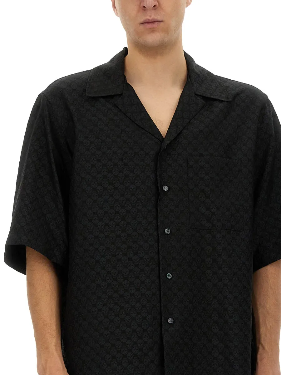"Skull" Pattern Shirt sold by Wanan Luxury product image thumbnail 4
