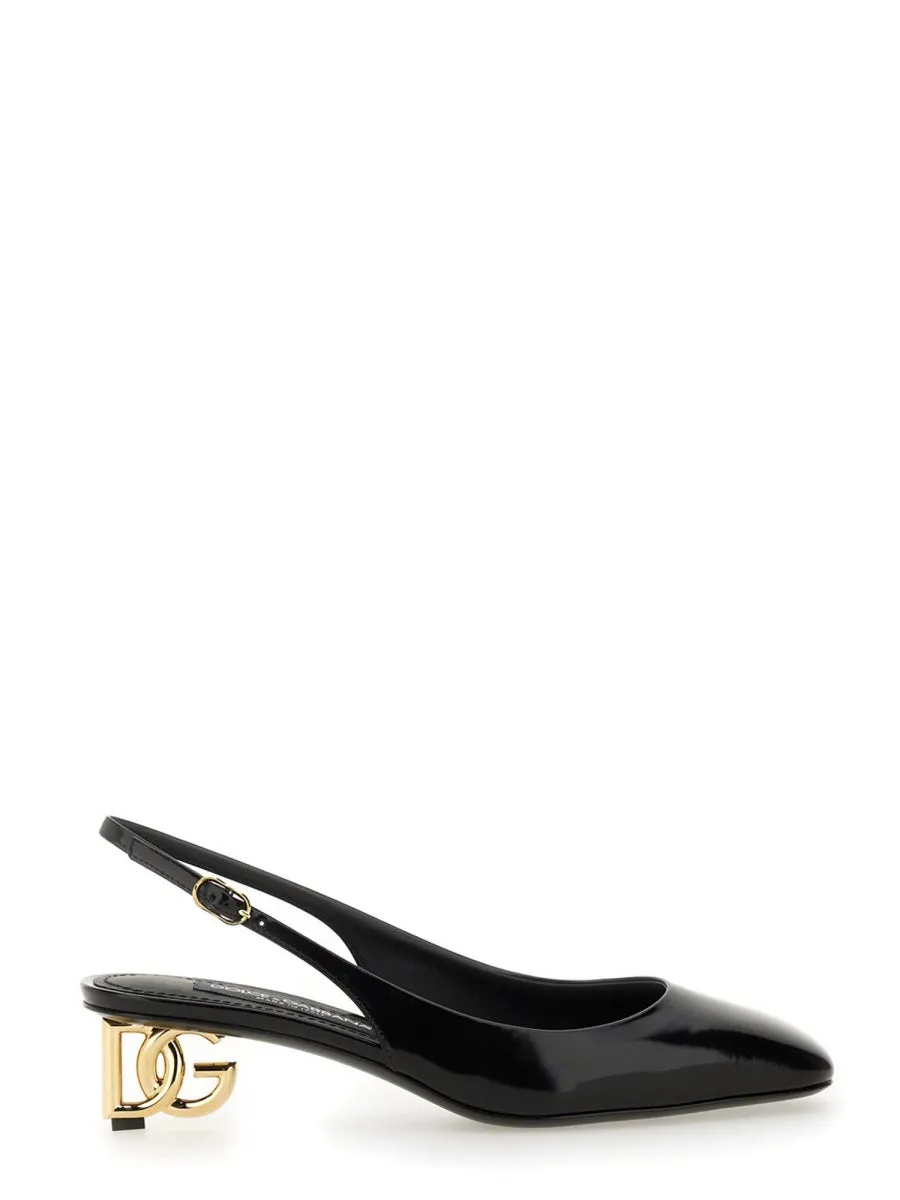 Patent Leather Slingback sold by Wanan Luxury