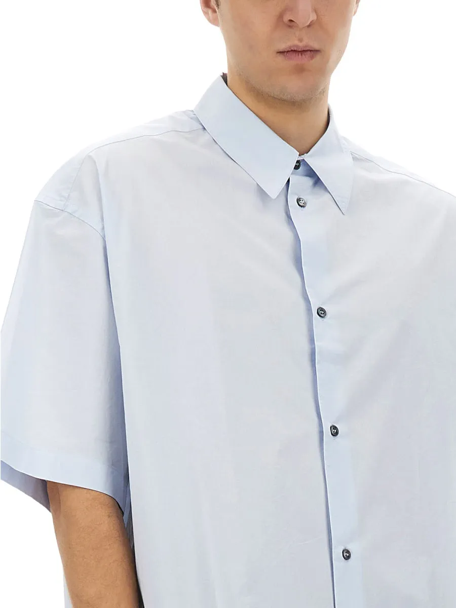 Short-Sleeved Boxy Shirt sold by Wanan Luxury product image thumbnail 4