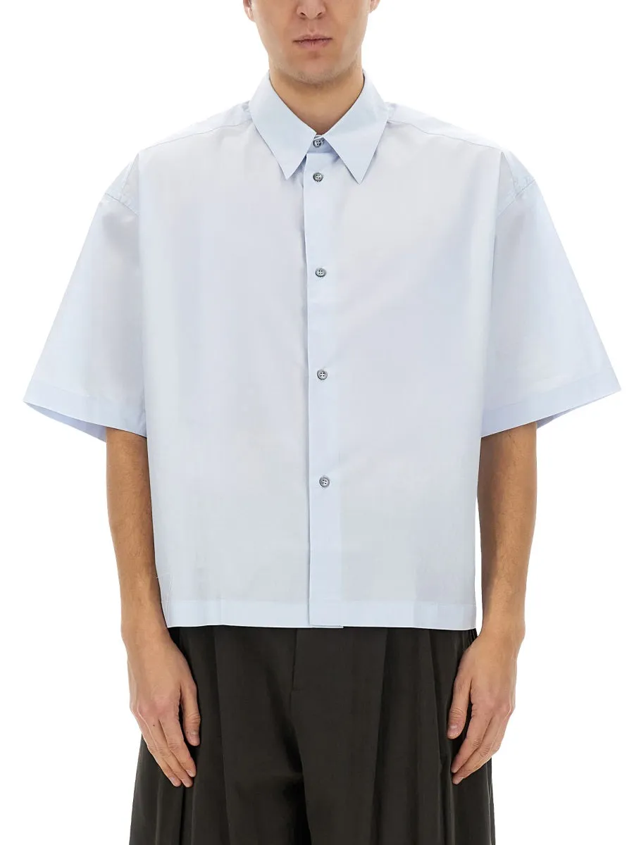 Short-Sleeved Boxy Shirt sold by Wanan Luxury