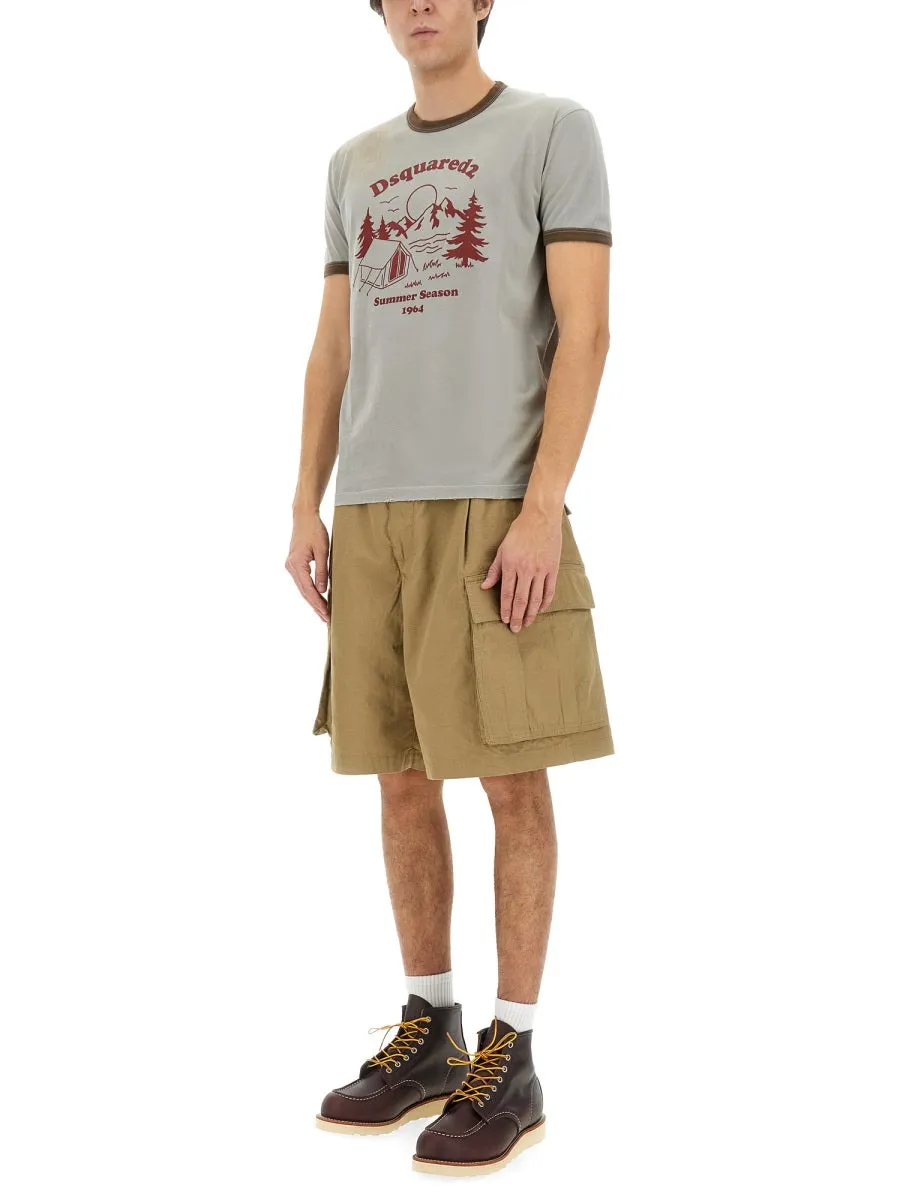 T-Shirt With Print sold by Wanan Luxury product image thumbnail 2