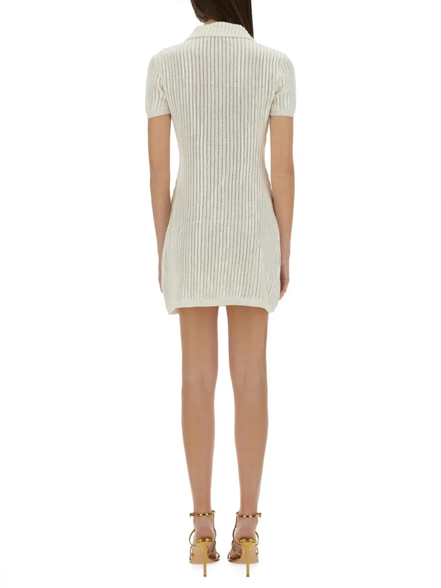 Mini Crochet Dress With Sequins sold by Wanan Luxury product image thumbnail 3