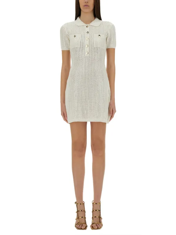 Mini Crochet Dress With Sequins sold by Wanan Luxury