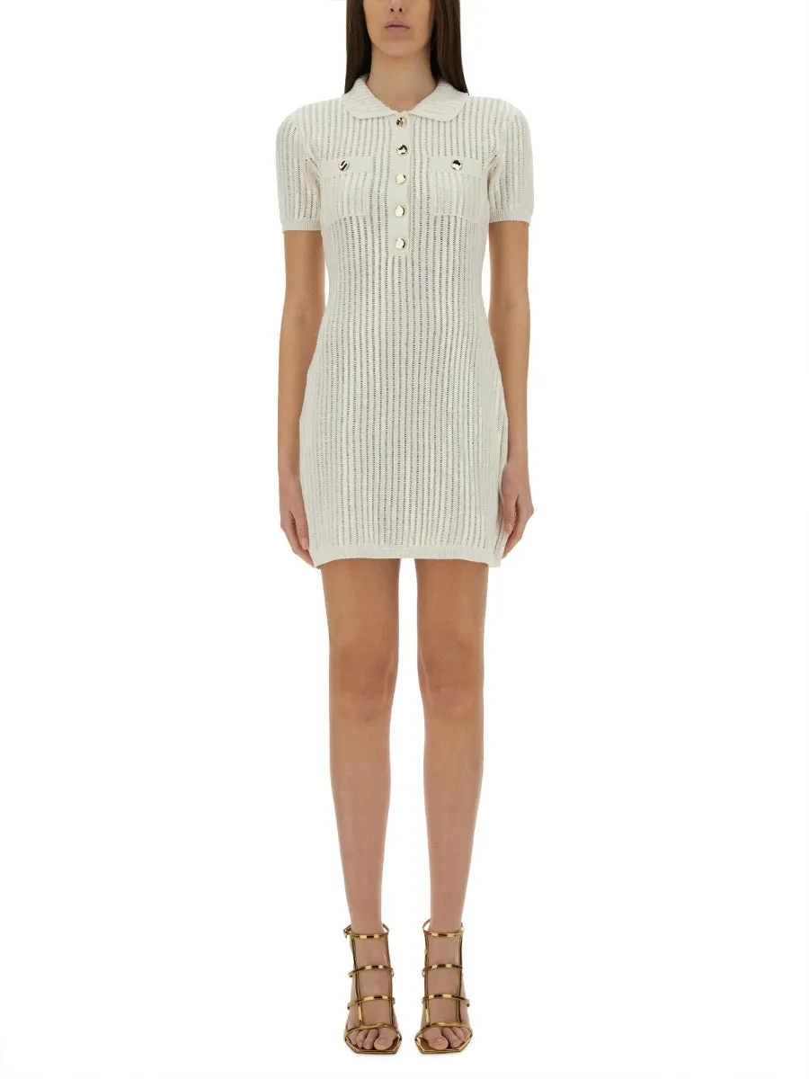 Mini Crochet Dress With Sequins sold by Wanan Luxury