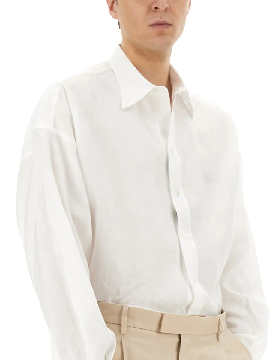 Linen Shirt sold by Wanan Luxury product image thumbnail 4