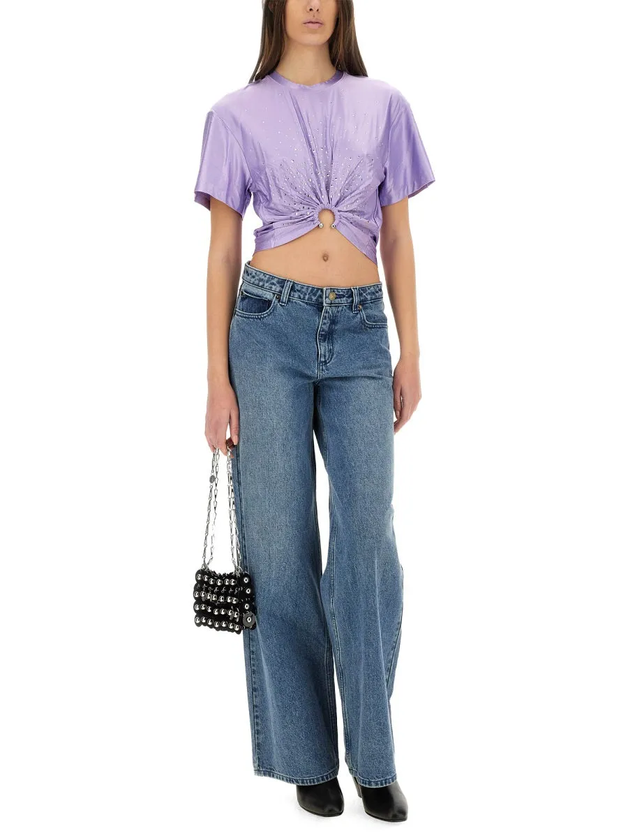 Cropped T-Shirt sold by Wanan Luxury product image thumbnail 2