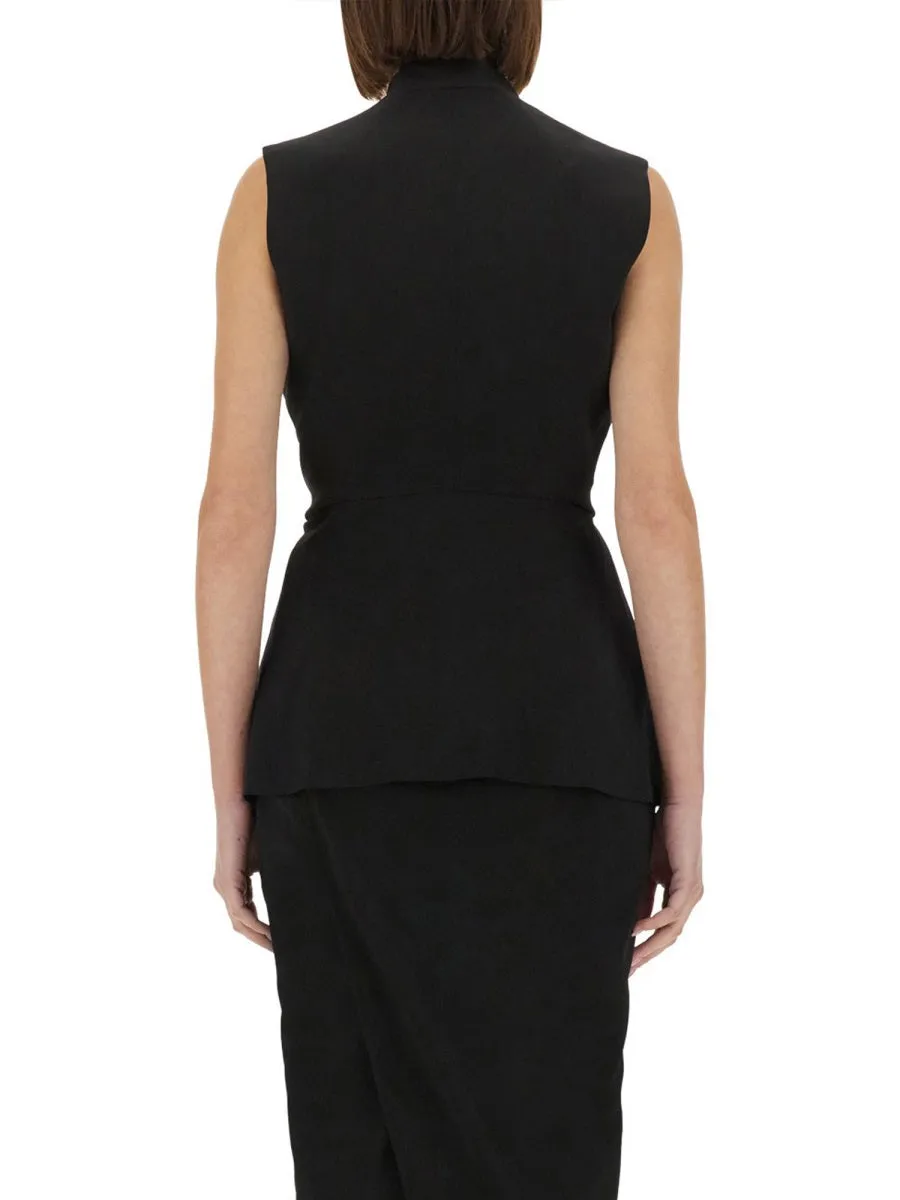 Structured Sleeveless Jacket sold by Wanan Luxury product image thumbnail 4