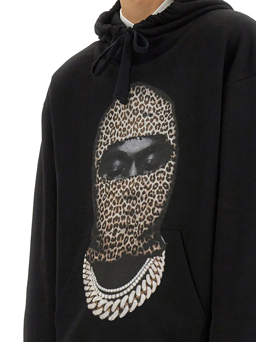 Leopard Mask Print Sweatshirt sold by Wanan Luxury product image thumbnail 4