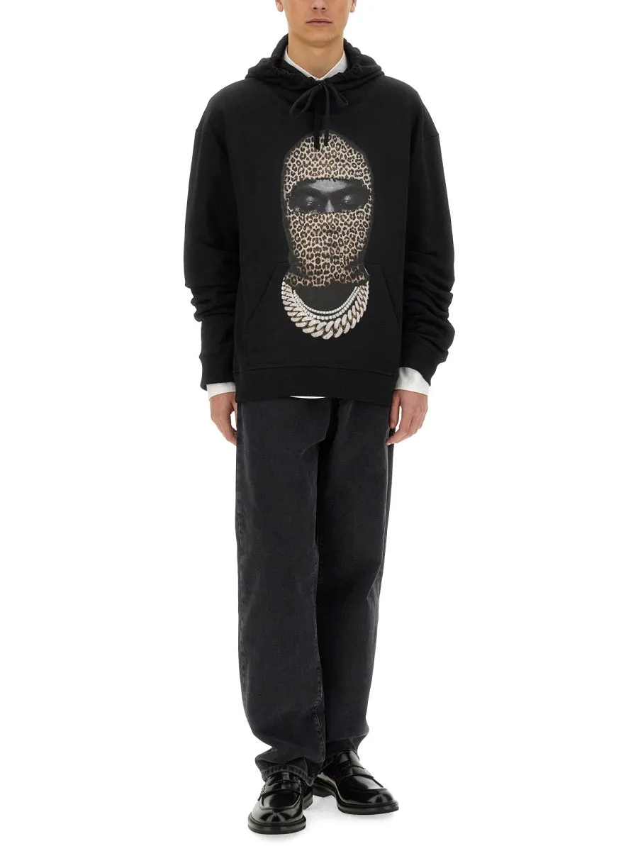 Leopard Mask Print Sweatshirt sold by Wanan Luxury product image thumbnail 2