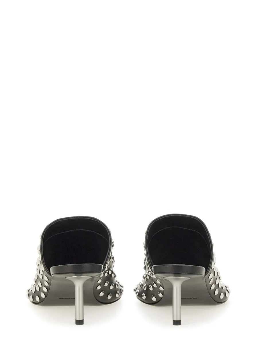 Nappa Leather Mules With Studs sold by Wanan Luxury product image thumbnail 4