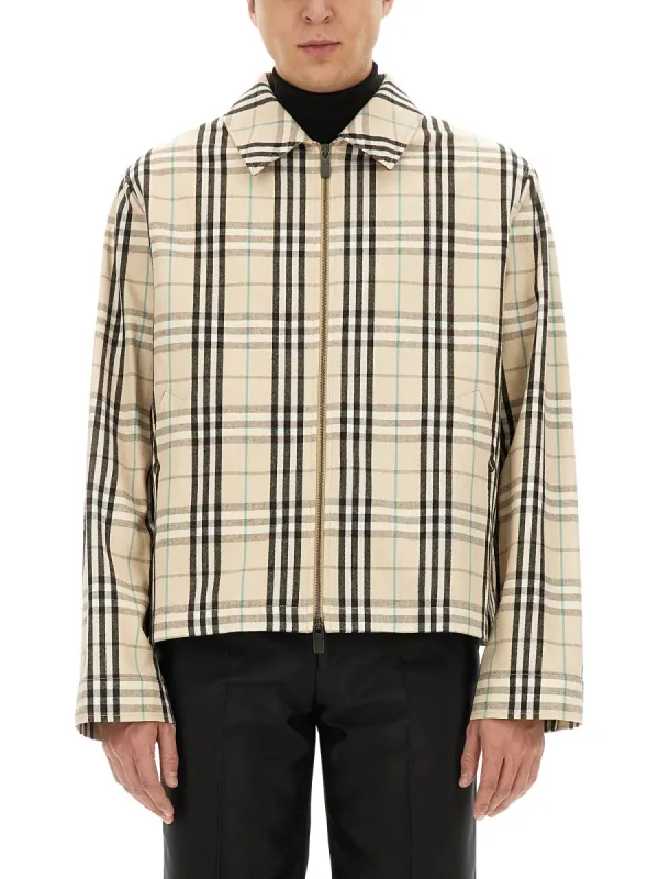 "Vintage Check" Jacket made by Burberry