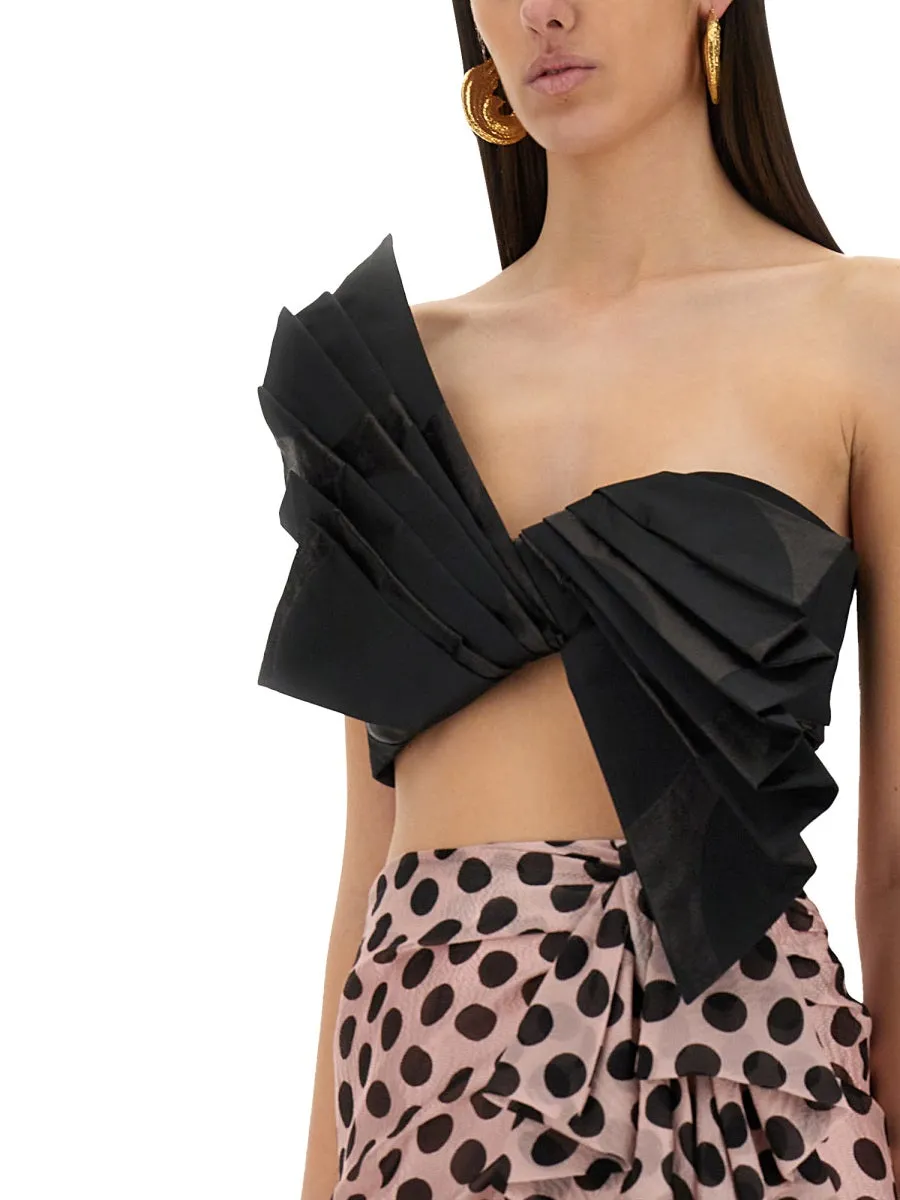 "Twisted Polka Dots" Top sold by Wanan Luxury product image thumbnail 4