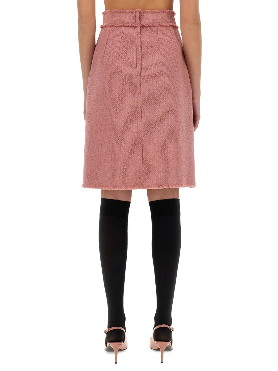 "Rachel" Tweed Midi Skirt sold by Wanan Luxury product image thumbnail 4