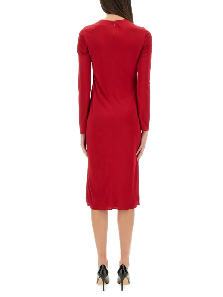 "Safety Pin" Midi Dress sold by Wanan Luxury product image thumbnail 3