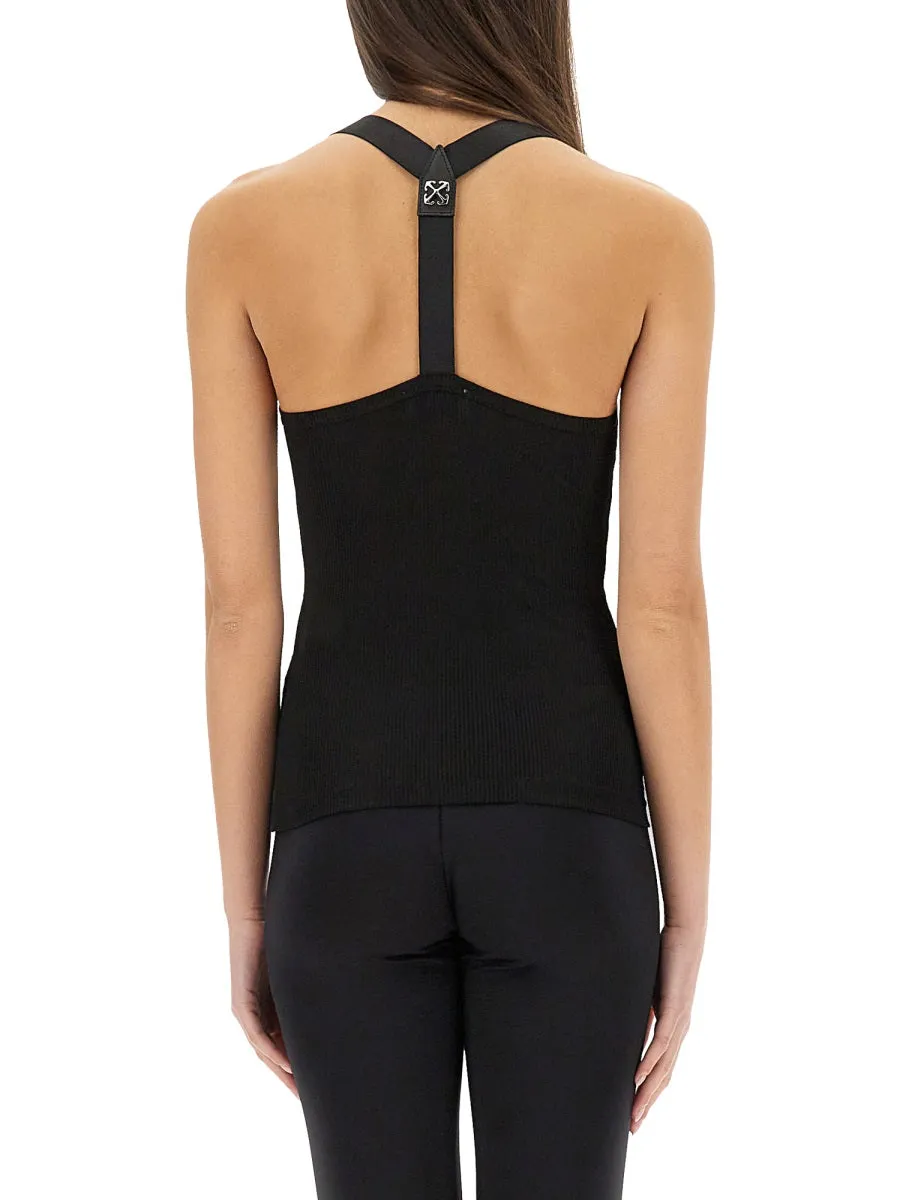 Viscose Top With Logo sold by Wanan Luxury product image thumbnail 3