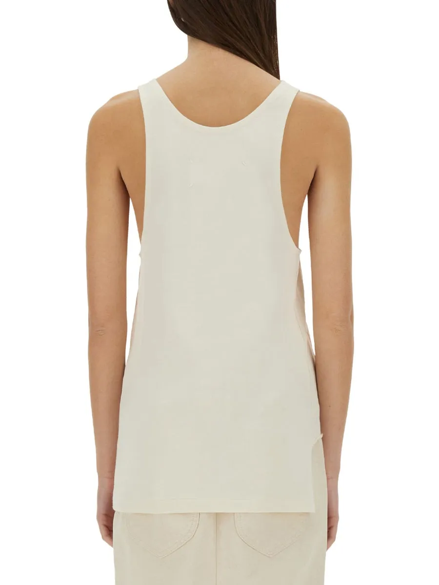 Logo Print Tank Top sold by Wanan Luxury product image thumbnail 3