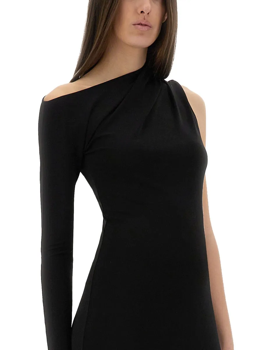 Long One-Shoulder Dress sold by Wanan Luxury product image thumbnail 4