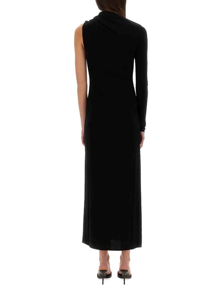 Long One-Shoulder Dress sold by Wanan Luxury product image thumbnail 3