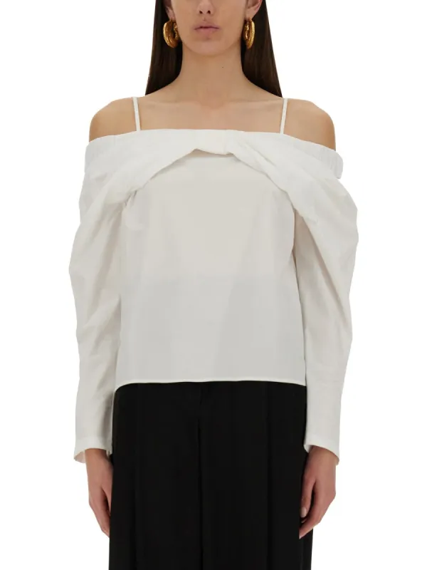 "Off-Shoulder" Shirt made by Nina Ricci