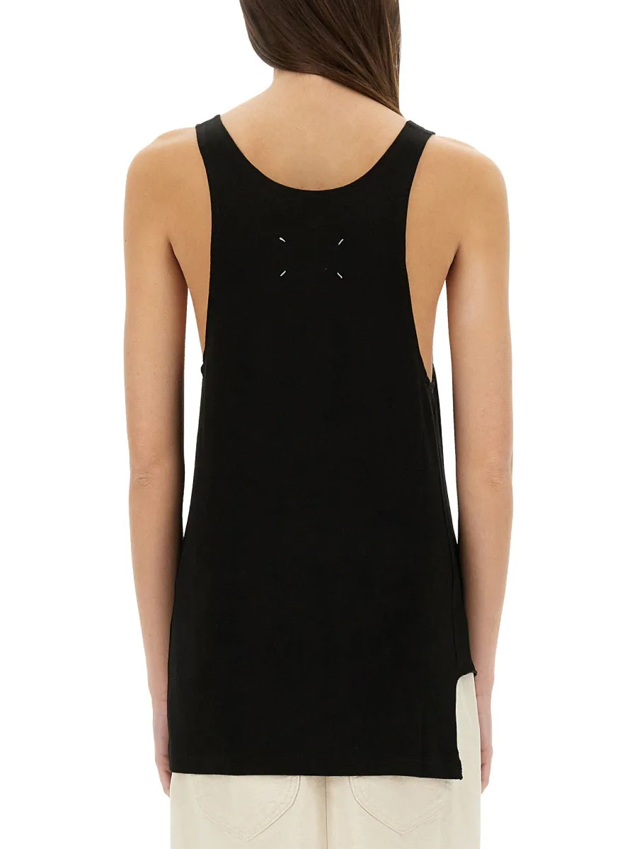 Logo Print Tank Top sold by Wanan Luxury product image thumbnail 3